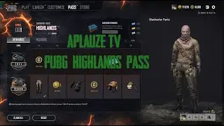 PUBG Season 9:All Skins (Highland Pass 2020)