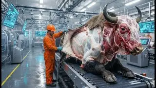 Inside The High-Tech Bison Leather Factory: From Raw Hide To Luxury Products (Full Process)