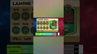 Team of 2025 Yamal max card dls 26