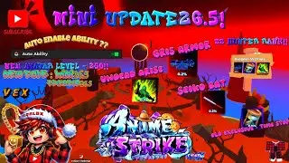 🔥 Anime Strike Simulator MINI UPDATE 26.5! 🚀 New SS Rank, Dungeon, Rewards & Codes!