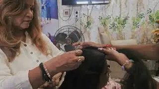 Hair highlighting ❤️🥰😘#trending #hairhighlighing #haircare #haircut #highlights #love #funny #makeup