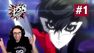 Ah...YOU'RE BACK! PERSONA 5 STRIKERS - Blind Live Playthrough - Part 1