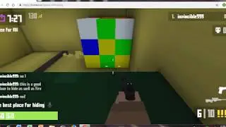 glitches and hiding spots of krunker.io aim room