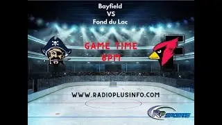 Fond du Lac vs Bayport WIAA Division 1 Regional Final Hockey