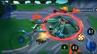 Attack The Enemy Tower To Claim Victory  !! Arena Of Valor #1