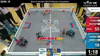 Bruin in the Den 2025 | Match Q10, 2145X & 92315P vs 12350C & 23301X | V5 Push Back