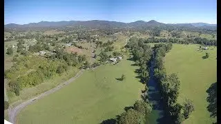 Life in the North Pine River Dayboro, Drone and Underwater footage