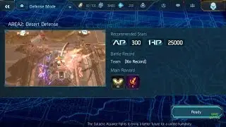 [GIGANTIC X][ACTION SQUARE][Rhea] Frontline Defense Mode #54. Area 2: Desert Defense