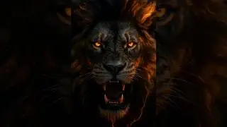 Epic Fire Lion 🦁 4K Live Wallpaper #LionWallpaper #LiveWallpaper #4KWallpaper #EpicWallpaper #lion