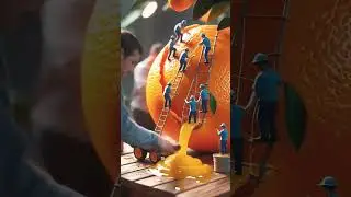 orange factory 🔥 #machine #manufacturing #robotics #ambience #automation #asmr #factorysounds