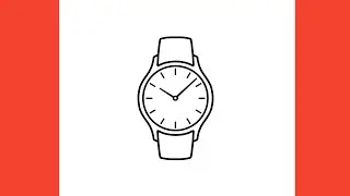 How to draw WATCH