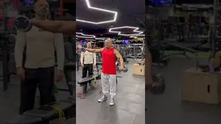 Ashim | DB Side Delt Raises with a TWIST  #shouldertraining #deltsonfire #strongman