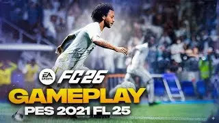 ⚡ New Gameplay Mod 🔥 FIFA Style for PES 2021 & FL 25 🎮✨