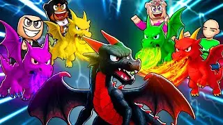 DAYCARE KIDS IN DRAGON PARADISE | Roblox Baby Dragon Story