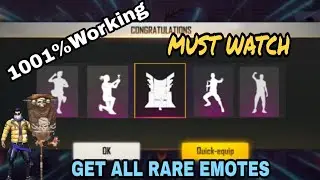 (EXPIRED) ||Get all rare emotes for free like FFWC Throne emote , DJ emote , etc.