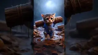 Emotional story of a cat #ai #storytelling #animals