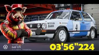 EA SPORT WRC / Volkswagen Golf GTI H2 FWD / New World Record H2 FWD !!! WR avec Setup !