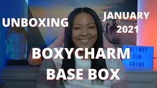 Boxycharm January 2021 | Base box Spoilers| Unboxing and Reveals