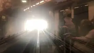 Tampa airport Sky Connect train