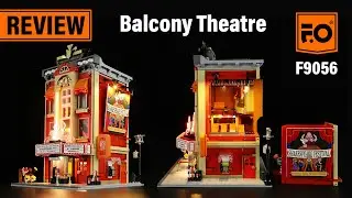 FunWhole Balcony Theatre (F9056)[2445 PCS] Review @TopBrickBuilder