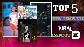 New Trend  Capcut Template Top 5 Template Link || Tiktok Trend Template || Capcut Editing Tutorial