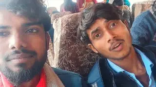 Bus Travel in India | Journey Back Home with Friends&rdquo;Indian Bus Journey | Travel Vlog Back to Home&rdquo;