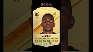 Victor Osimhen - Official Rating VS Current Form Rating #like #subscribe