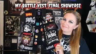 My Finished Metal Vest / Battle Jacket