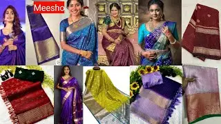 Meesho is making a splash everywhere you look now, celebrity style designer checks patterns sarees