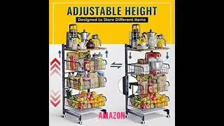 Multipurpose Rotating Kitchen Rack, Perfect for Modular Kitchen#amazon #shorts #kitchengadgets