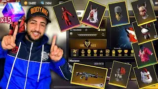 فري فاير : إستعراض حسابي الاغلى في العالم لن تصدق كل ما فيه 😱 BEST FREE FIRE ACCOUNT IN THE 🌎