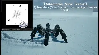 Interactive Snow World | UE5 Technical Art Breakdown 2.0