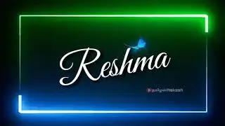 Reshma Name Edit for // whatsapp Status tamil //For video Dm me //