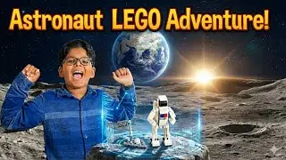 LEGO Astronaut Build Step-By-Step | Space Mission for Kids