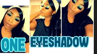 QUICK & EASY 1 Eyeshadows look For Beginners 💙 | Beautiflyy Beauties
