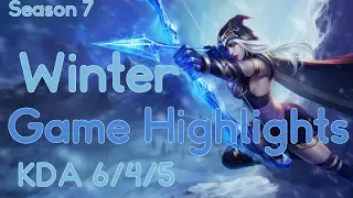 Winter - Ashe -  Gameplay Highlight S7