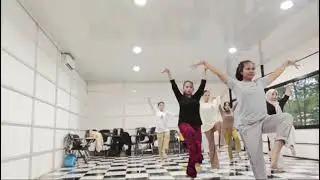 Latihan tari sonteng MK JABASUN