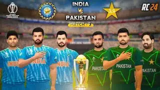 Ind vs Pak worldcup 2023 highlights || rc24 gameplay 💥🇮🇳🇮🇳🇮🇳