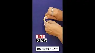 Bite rims | heating & cooling down | gebdi DENTAL-PRODUCTS