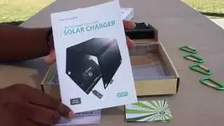 RAVPower 15W Solar Charger!