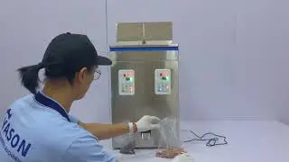 Double Heads Granules Powder Dispenser Weighing Filling Machine Dosing Machine