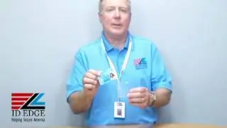 Landscape ID Badge Holder | North Dakota ID Badges | ID Printer Systems