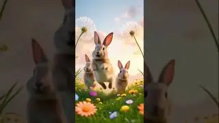 &ldquo;Hop into happiness! 🐰 #BunnyJoy #MeadowMagic #HoppyVibes #CuteAndCurious #WhimsicalWildlife