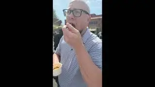 Silver Dollar City Peach Cobbler #foodie  #peaches #silverdollarcity