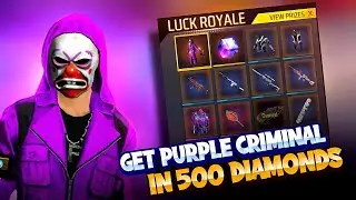 GET PURPLE CRIMINAL IN 500 DIAMONDS || PURPLE CRIMINAL BUNDLE KAM DIAMOND MAI KAISE NIKALE
