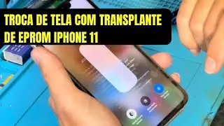 Troca de tela iPhone 11 sem mensagem! 🔥🚀 #apple #conserto #appleiphone #applerepair #iphone11