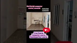 Free Course Available, Admissions open, Computer course and beauty parlour course
