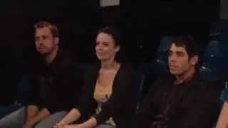 Myles from Wise Guys Events teaches an improv class