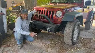 09 jk stubby winch bumper