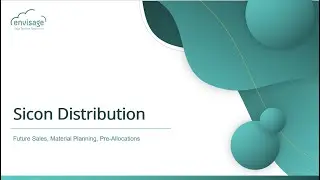 Sicon Distribution for Sage 200 - Future Sales, Material Planning & Pre-Allocations
